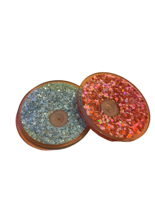 Custom Glitter Lid